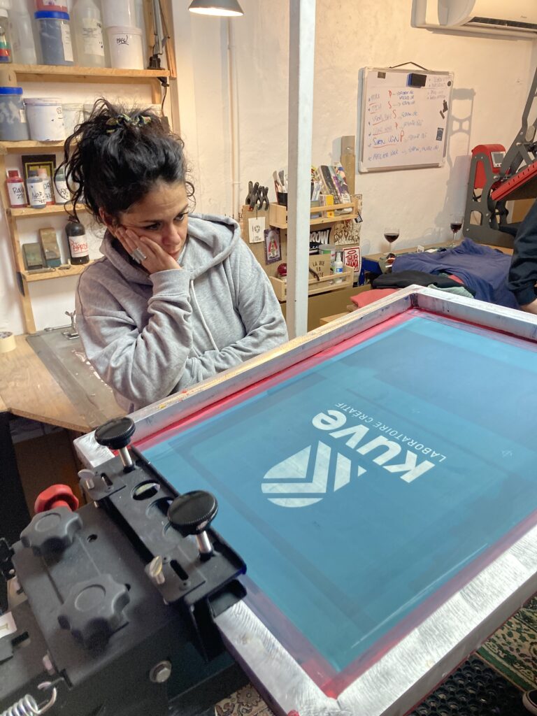 L&rsquo;atelieR de sérigraphie a fait bonne impression !